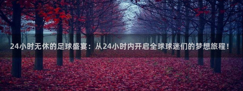 24小时无休的足球盛宴：从24小时内开启全球球迷们的梦想旅程！