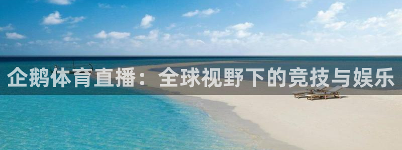企鹅体育直播：全球视野下的竞技与娱乐